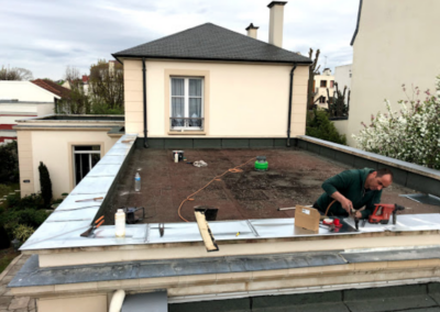 Travaux d’étanchéité sur toiture terrasse à Suresnes
